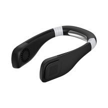 Mini Usb Şarj Edilebilir Boyun Fan Bladeless Fan Siyah 7704 Siyah