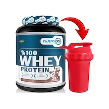 Whey Protein 976 Gr Çikolata Aromalı Protein Tozu 24 Gram Protein 32 Servis Shaker Hediyeli