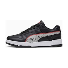 Puma Rbd Game Low Graffiti Jr Youth Sneakers 392570 02 Siyah