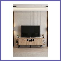 Bezos Mira Tv Sehpası Suntalam Bej 160x35 Cm Nıda