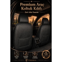 Ford Connect 2015-2019 Uyumlu Lion Serisi 2+1 Ticari Tay Tüyü Gri Siyah Koltuk Kılıfı