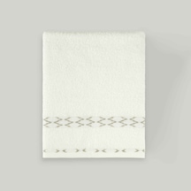 Linens Ziala Pamuk 50x85 Cm Yüz Havlusu Beyaz