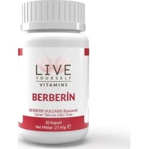 Liveyourself Berberin 30 Kapsül