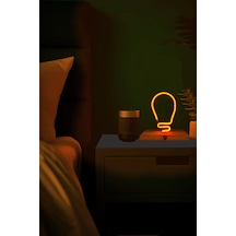 Işıklı Tablo Marketi Ampul Figürlü Neon Gece Lambası Yeşil