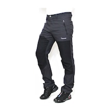 Mudwill Alpin Likralı Erkek Outdoor Pantolon Gri-Siyah