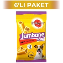 Pedigree Jumbone Mini Sığır Etli Köpek Ödülü 6'lı 4 x 160 G