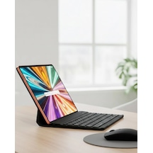 Tablet Pc Klavye Kalem Kılıf Ekran Koruyucu  Full Paket Siyah