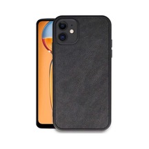 Apple iPhone Uyumlu 11 Kılıf Aras Deri Kapak - Siyah Evimdeyokyok
