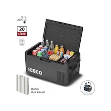 Iceco Mcd20b 12/24volt 20 Litre Kompresörlü Oto Buzdolabı/dondurucu + Buz Kaseti