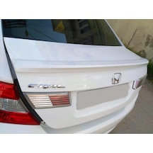 Honda Civic Düz Anatomik Spoiler 2012-2016 Model Arası Boyalı