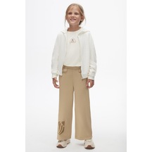 Kız Hırka 24knk37306 Ekru