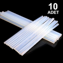 10 Adet, Ince Silikon, Sıcak Silikon, 7 Mm, Şeffaf Mum Silikon,