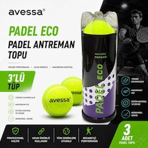 Avessa Padel-eco Padel Antrenman Topu 3lü