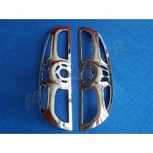 Fiat Doblo Krom Stop Çerçevesi 2010-2014 2 Parça Abs Krom