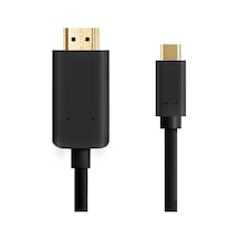 Qgeem Qg-ua11 Type-c To Hdmı Kablo 1.8m Siyah