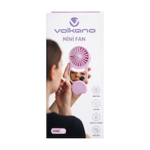 Volkano Aynalı Mini Fan Pembe Vk-100 Vk-100 Pem