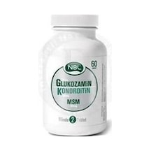 Nbl Glucosamine Chondroitin Msm 60  Tablet
