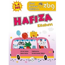3 - 4 Yaş Hafıza Kitabım - ZBG Zihinsel Becerilerimi Geliştiriyorum - Buçe Dayı - Kukla