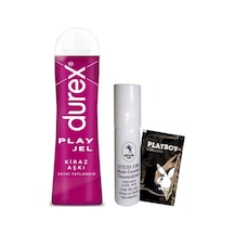 Durex Kiraz Aşkı 50 Ml Jel + Stud100 Geciiktiricisprey + Hediye