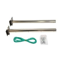 Balkon Kurutma Demiri Duvar Monteli Katlanır Antr. Gri