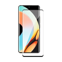 Realme 10 Pro Plus 3d Kavisli Tam Kaplayan Mat Cam Koruma -al3124