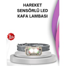 El Sallama Sensörlü Led Far Ayarlanabilir Işık Açısı Renkli