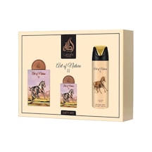 Lattafa Pride Art Nature Iı Edp 100 Ml + Edp 20 Ml + 200 Ml Body Shower Unisex Parfüm Seti Odunsu