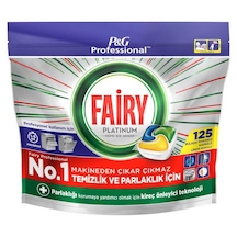 Fairy Jar Platinum Bulaşık Makinesi Kapsülü 125li