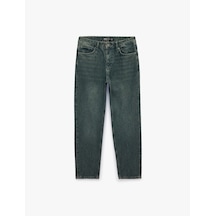 Koton Normal Bel Regular Fit Tapered Jean Pantolon - Joe Jean İndigo Stone 7wam40145nd İndigo - Taş