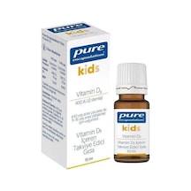 Pure Encapsulations Kids Vitamin D3 400 Damla 10 Ml