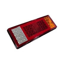 24v Stop Lambası Neon-ledli 65 Ledli 4 Fonksiyonlu-kablolu 220 100 50 Mm