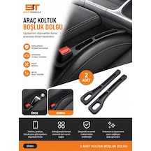 Koltuk Arası Boşluk Kapatma & Araç İçi Düzenleyici 2 Li Set Universal Oto Organizer Telefon Cüzdan