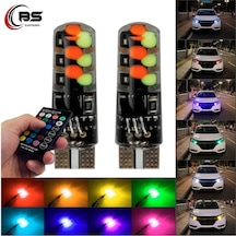 T10 Led Kumandalı Rgb 16 Renk Ve Çakarlı Seçeneği Park Lambası 426506183