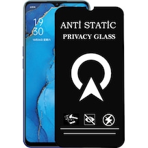 Oppo Reno 3 Tam Kaplayan Anti Statik Görünmez Safir Ekran Koruyucu Hayalet Cam