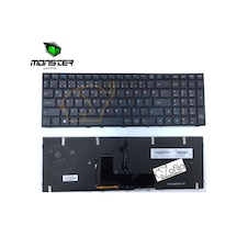 Monster Abra A7 V6.1, A7 V6.1.1 Notebook Klavye Siyah Tr/ Işıklı