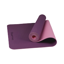 Ekolojik 6mm Tpe Yoga Matı Pilates Minderi Mürdüm
