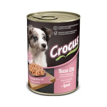 Crocus - 599 - Yavru Köpek Kuzu Etlı Yaş Mama - Spt-gld - 400 Gr