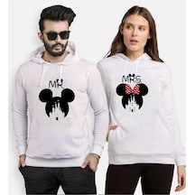 Tshirthane Mr. Mrs. Always Right. Sevgili Kombinleri Kapüşonlu K
