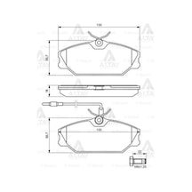 Bosch Fren Balata Megane I 96-03 / Scenic I 99-03 / Laguna I 93-01 / Safrane 92-00 Fişli 410601531r