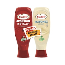 Calve Acılı Ketçap Ve Mayonez 1,15 Kg Büyük Boy Pratik Sos 4'li Avantaj Paketi - 4 Adet Tarı
