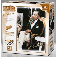 Ks Games 1000 Parça Kahve İçen Atatürk