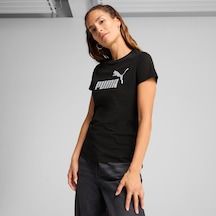 Puma Essentials Kadın Siyah Tişört 631536-01 Siyah Puma Essentials Kadın Siyah Tişört 631536-01 Siyah