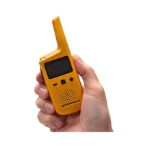 Motorola T72-s 8 Km Menzilli Pmr446 İkili Telsiz Seti Sarı