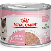 Royal Canin Mother & Babycat Anne Hamile Ve Yavru Kediler Için Konserve Kıyılmış Pate Yaş Mama 195 Gr X 6 Adet