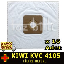 Kiwi Kvc 4105 Bez Toz Torbası 16 Adet