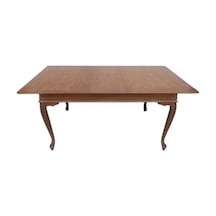 Lignos Oymalı Açılır Yemek Masası 100x170 Ceviz