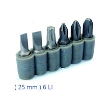 İzeltaş Bits Set 25 Mm 6 Li