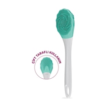 House Pratik Hp87 Şarjlı Silikon Duş Fırçası 3 Mod Titreşimli Vücut Temizleme Fırçası Yeşil Yeşil