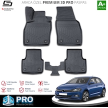Volkswagen Polo 3d Pro Havuzlu Paspas 2017-2021 A+ Kalite