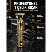 Tıraş Makinesi Çizik Tıraş Paslanmaz Çelik Uzun Ömürlü Şarjlı 1.5 Saat